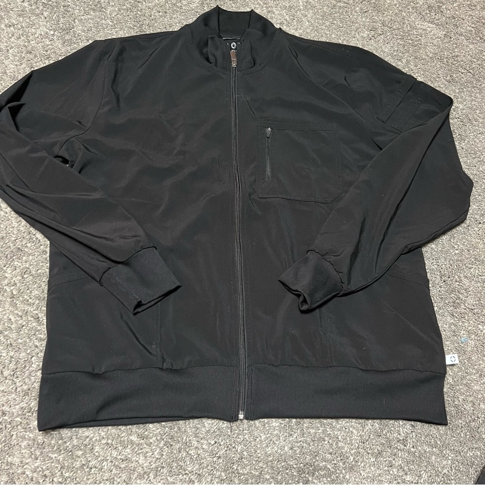 Mens scrub jacket